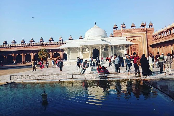 1-Day Private Tour to Agra with 3 UNESCO world Heritage from Delhi by Train - The Taj Mahal from 9:50 AM