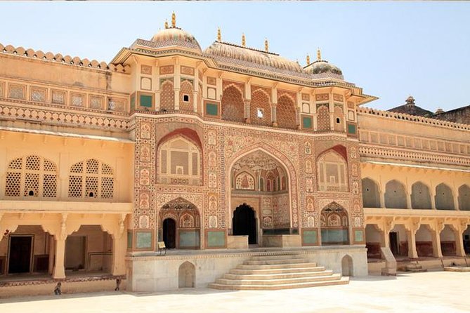 2-Day Private Tour to The Taj Mahal, Agra and Jaipur from Delhi by Train - Jaipur morning: Amber Fort and the Palace of Winds