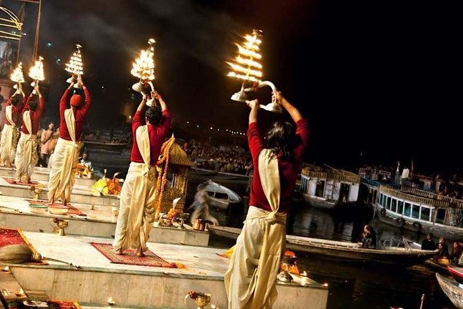 3-Days Delhi and Varanasi Tour by Express Train.Includes,Hotel Transfers. - The Ganges at sunrise and the final night train