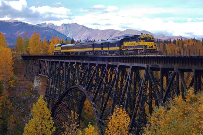 Alaska Railroad Hurricane Turn RoundTrip Talkeetna - Hurricane Flagstop Same Day - A six-hour ride into Alaska’s working backcountry