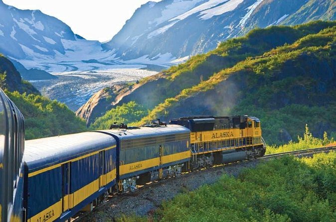 Alaska Railroad Seward to Anchorage One Way - Baggage and arrival at Anchorage Depot