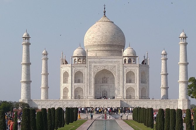 All inclusive Taj mahal 1 Day Tour from Delhi to Agra by Train - A private car and local guide in Agra