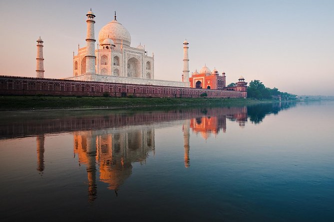 All Inclusive Taj Mahal Day Tour from Delhi by Superfast Train - Agra Fort: Mughal power in red sandstone