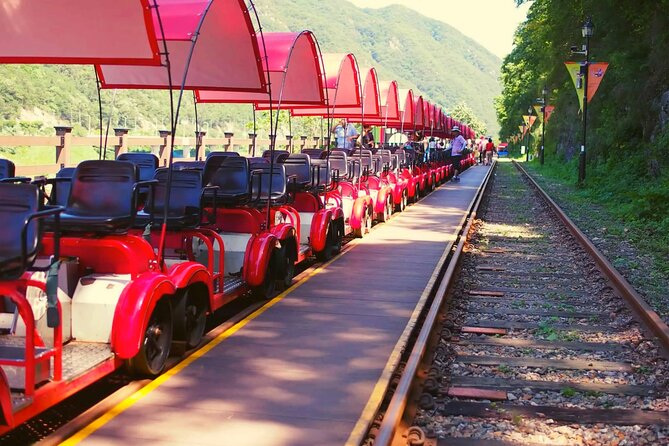 Alpaca World and Nami Island with Gangchon Rail Bike Tour - Gangchon Rail Park: the active heart of the day