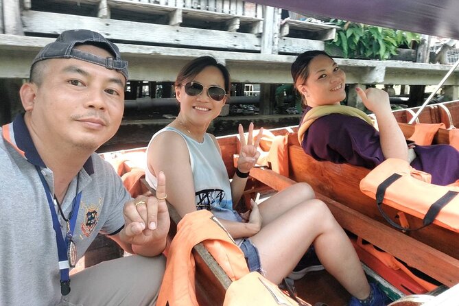 Amphawa and Railway Markets with Boat Ride Group Tour - Amphawa Floating Market after the afternoon crowds