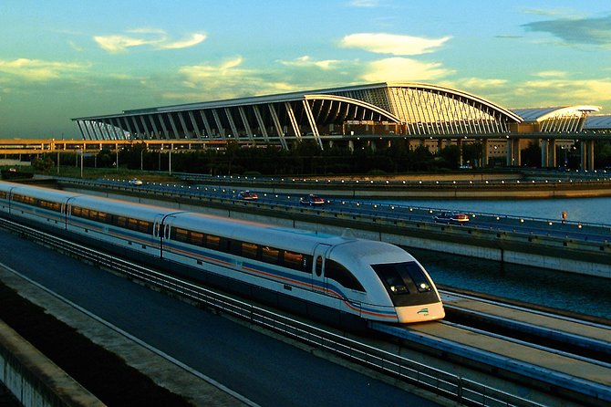 Arrival Transfer by High-Speed Maglev Train: Shanghai Pudong International Airport to Hotel - From Arrivals Hall to the Maglev Platform
