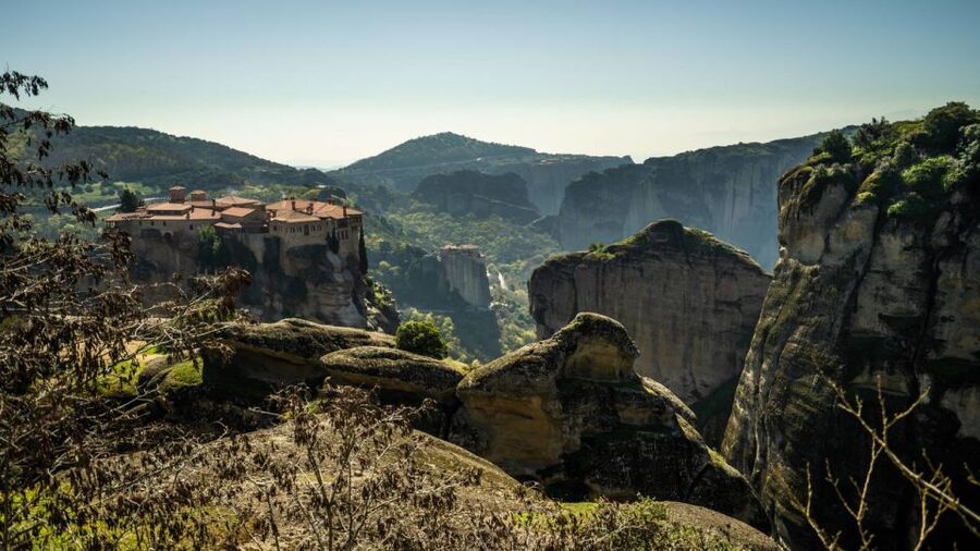 Athens to Meteora, Day Trip with Local Guide,up to 9 people - The Hermit Caves and the earlier Meteora story