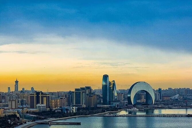 Baku City Sights Guided Night Walking Tour with Funicular - From Icherisheher to Philharmonic Garden
