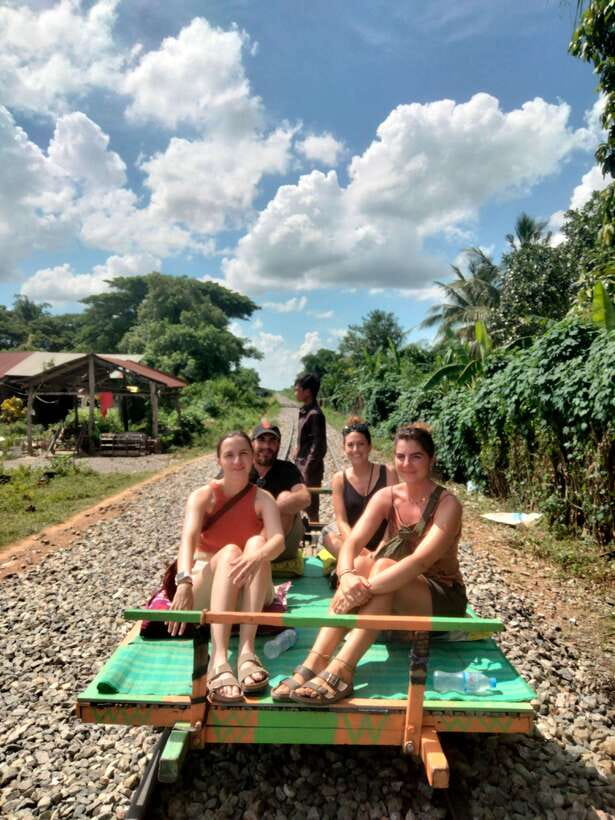 Bamboo Train, Banann Temple, Fruit Bat, Bat Cave, Sunset - A long Battambang day with a clear sense of place