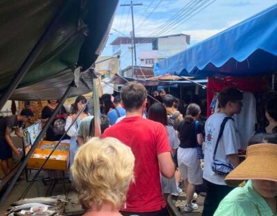 Amphawa Floating & Railway Markets Guided Day Tour