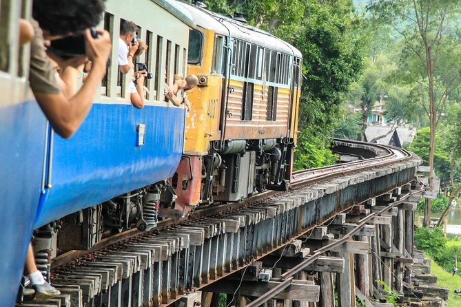 Bangkok: Bridge on the River Kwai and Thailand-Burma Railway Tour - Seeing the River Kwai Bridge from the water
