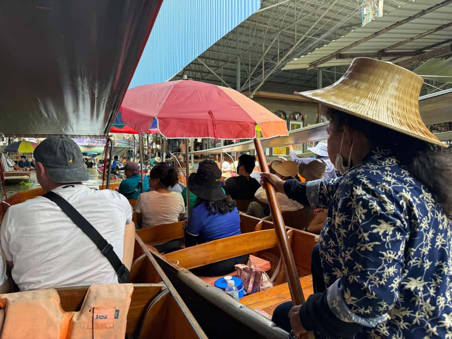 Bangkok: Damnoen Floating Market & Train Market Private Tour - Food worth looking for