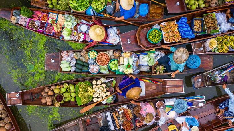 Bangkok: Damnoen Saduak and Train Market with Boat Ride - Two famous markets in one long day