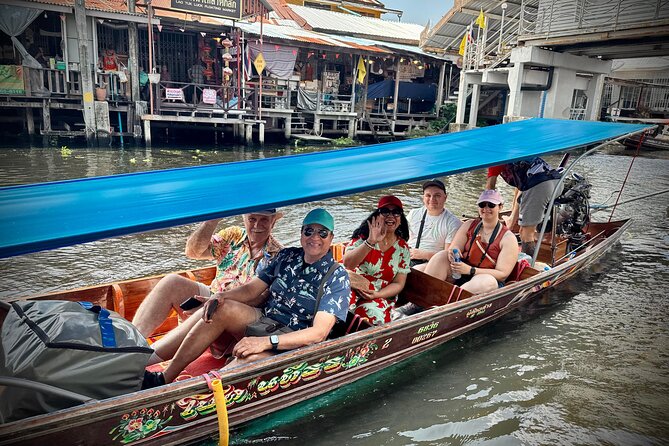 Bangkok: Floating Market and Train Market Experience - The longtail boat through Damnoen Saduak canals