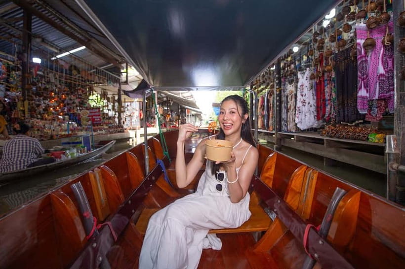 Bangkok: Premium Damnoen Saduak & Railway Market By Food Bus - A full day beyond Bangkok