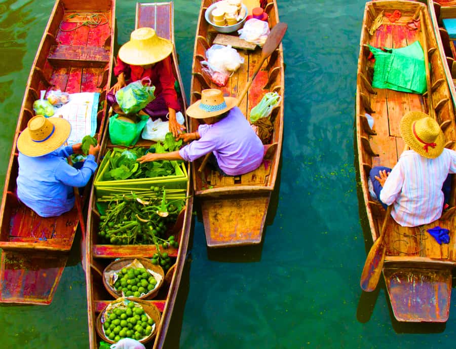 Bangkok: Private Damnoen Saduak Floating & Train Market Tour - Salt ponds at Salt Lake De Maeklong