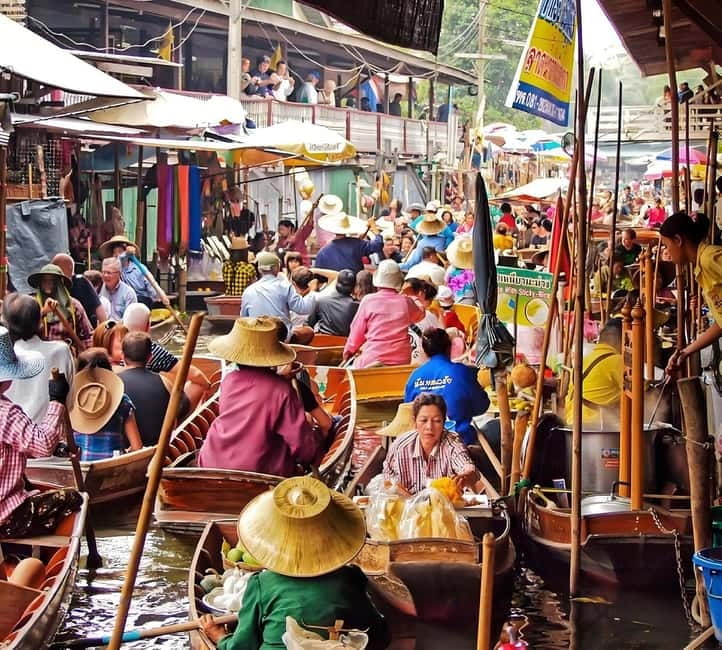 Bangkok: Railway, Floating Market & Chao Phraya Cruise Tour - The early hotel pickup and ride to Ratchaburi
