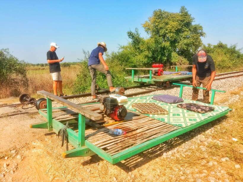 Battambang: Bamboo Train, Bat Cave, Killing Cave by Tuk Tuk - A look at local culture before the train
