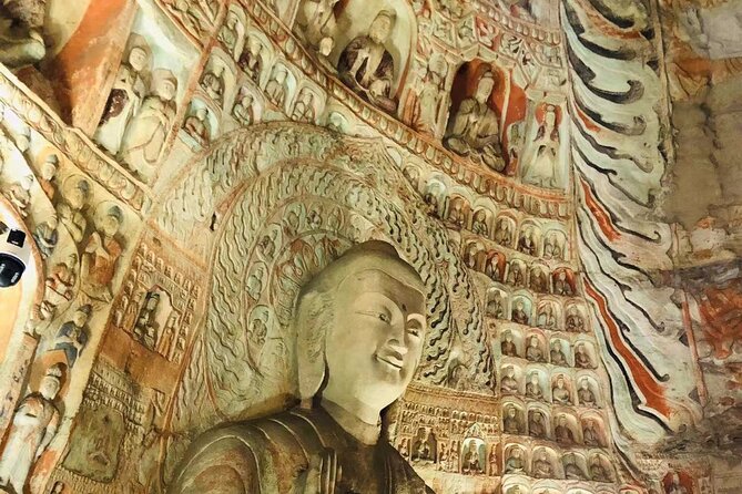 Beijing to Datong See YunGang Cave, Hanging Temple (Bullet Train) - The Hanging Temple on the cliff