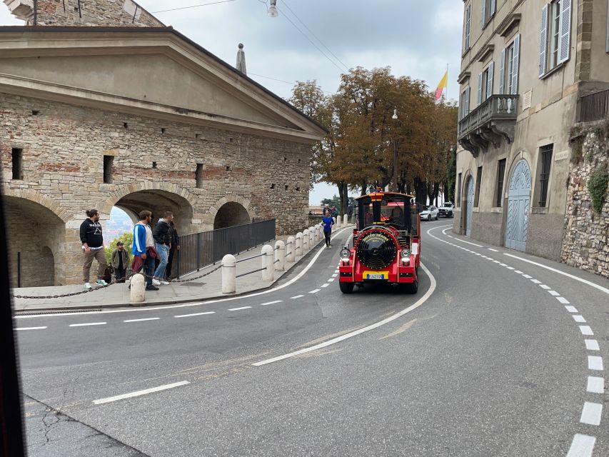 Bergamo: City Highlights Minibus or Train - The red route through the Lower and Upper Town