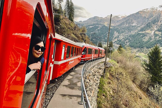 Bernina and Glacier Train Two Routes in One Day from Milan - The Albula Line, where engineering meets mountain scenery