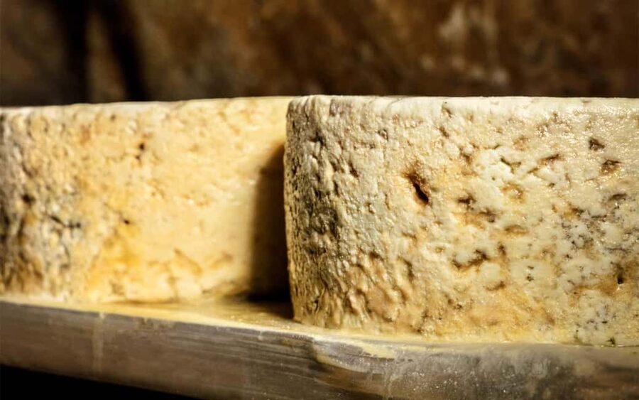 Bulnes: Excursion with funicular and Cabrales cheese cave in the Picos de Europa - Cabrales cheese in Arenas