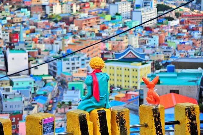 Busan Full-Day City Tour with Gamcheon Village, Sea Temple & more - Gamcheon Culture Village and its steep lanes