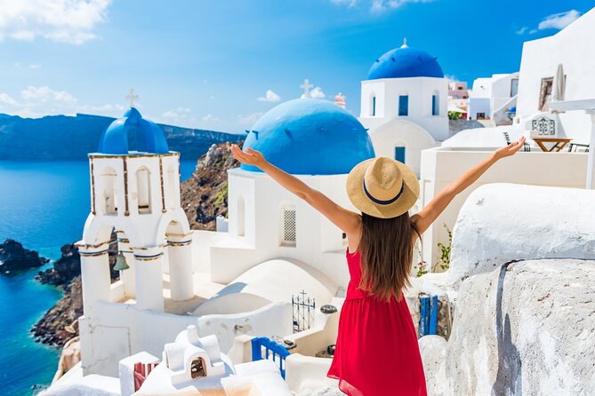 Bypass Sky Tram: Santorini Tour for Cruise Passengers - Megalochori for a quieter village mood