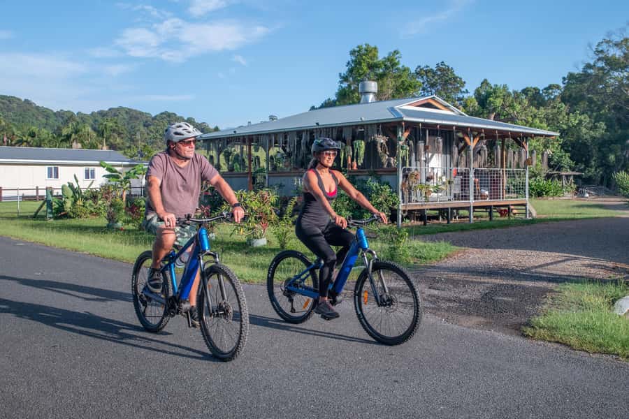 Byron Bay: Northern Rivers Rail Trail E-Bike Hire & Shuttle - The Burringbar Range tunnel and its glow worms