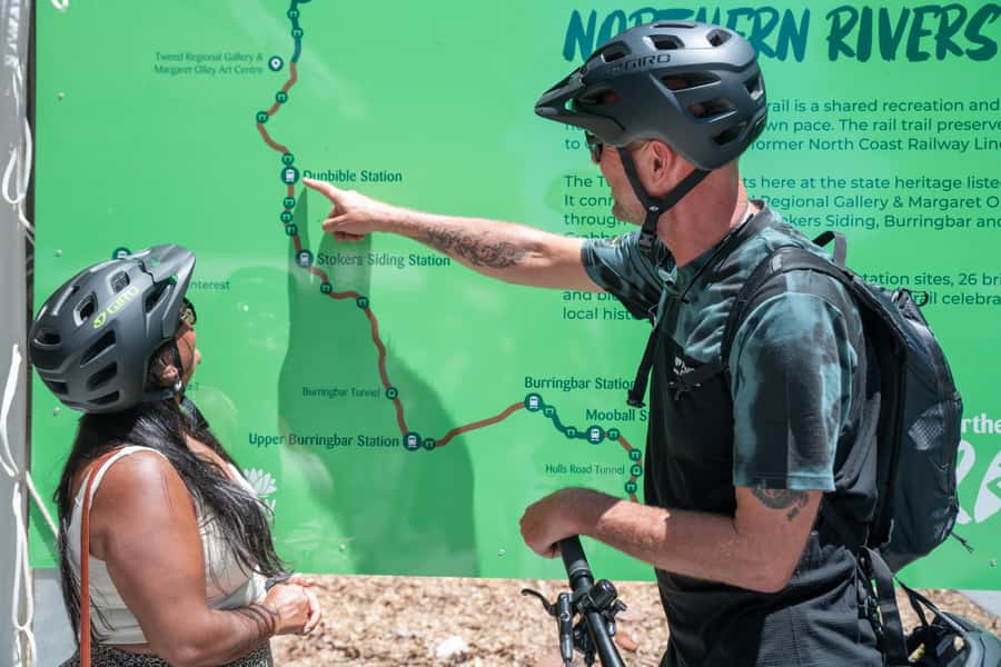 Byron Bay: Northern Rivers Rail Trail E-Bike Hire & Shuttle - What the Moustache e-bike changes