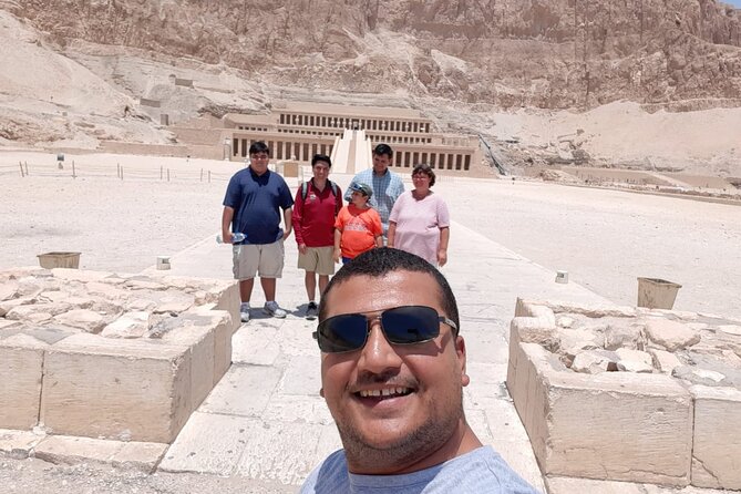Cairo : Luxor East and West Banks Tour by Overnight Sitting Train Rounded trip - Hatshepsut’s temple at Deir el Bahari