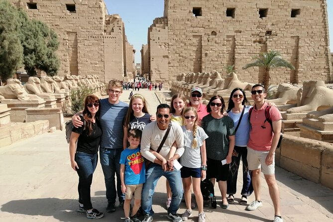 Cairo : Luxor East and West Banks Tour & Overnight SLEEPER Train Rounded trip - The Colossi of Memnon: a short roadside stop