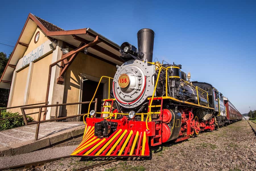 Canela/Gramado: South Wineries, Wine Train, & Italian Park - Lunch, cheese, and the taste of Carlos Barbosa