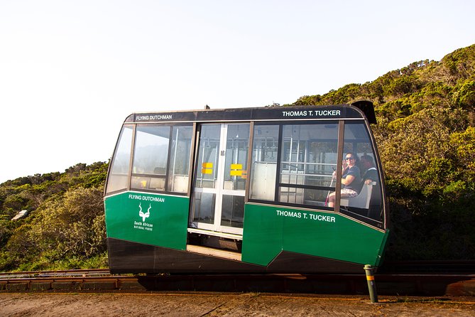 Cape Point Flying Dutchman Funicular Return Ticket - The upper station and old lighthouse