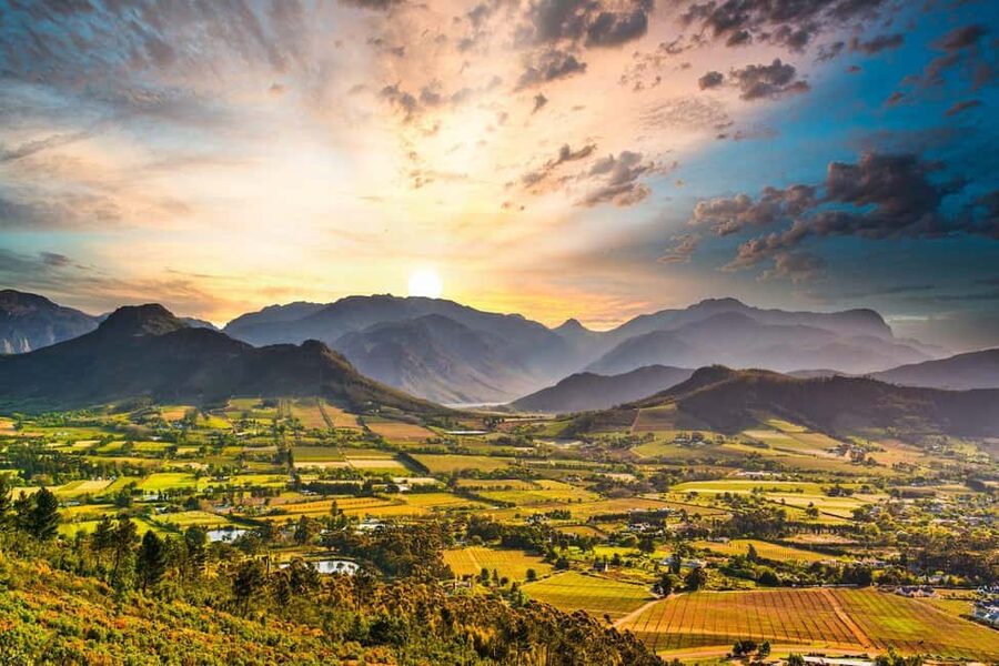 Cape Town: Hop On, Hop Off: Franschhoek Wine Tram Tour! - Blue Line: a broad selection of classic stops