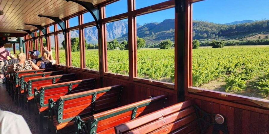 Cape Town: Hop On, Hop Off: Franschhoek Wine Tram Tour! - Navy Line: a larger estate mix