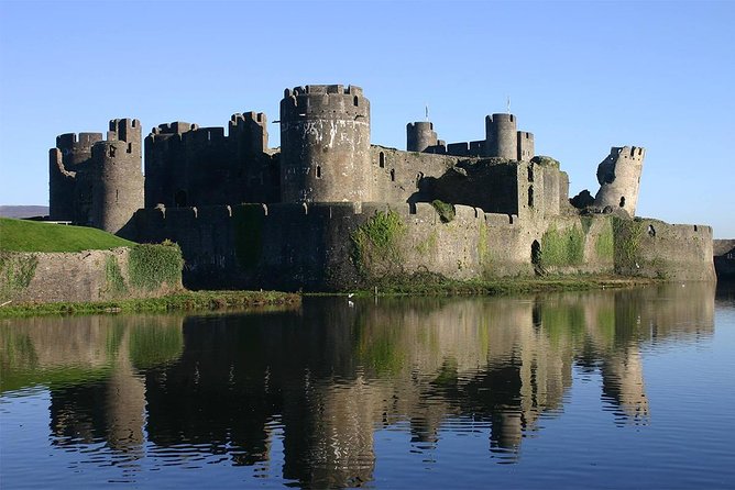 Cardiff: Welsh Castles, Mountains & Steam Railway Day Tour - Cardiff Castle from the coach