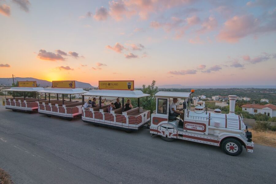 Chersonissos: Mini-Train City Highlights Tour - The old town, narrow streets, and churches