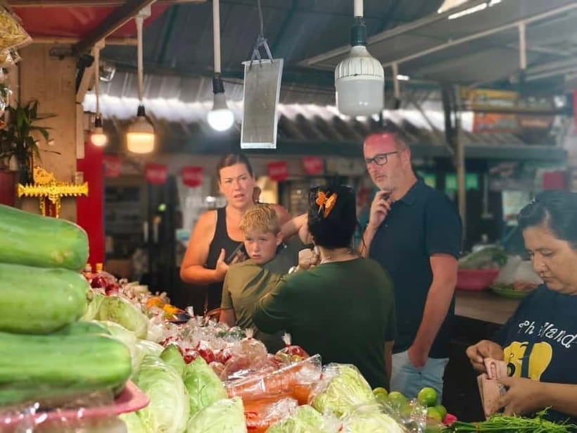 Chiang Mai : Cook in Farm, Market tour & Go by a Local Train - Lamphun’s old market and the Chama Dhevi monument