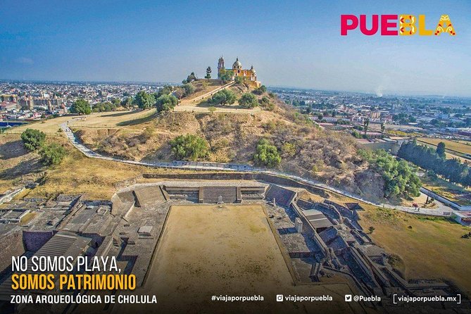 Cholula Magical Twon on a Traditional Tram from Puebla - Visiting the pyramid without losing your return ride