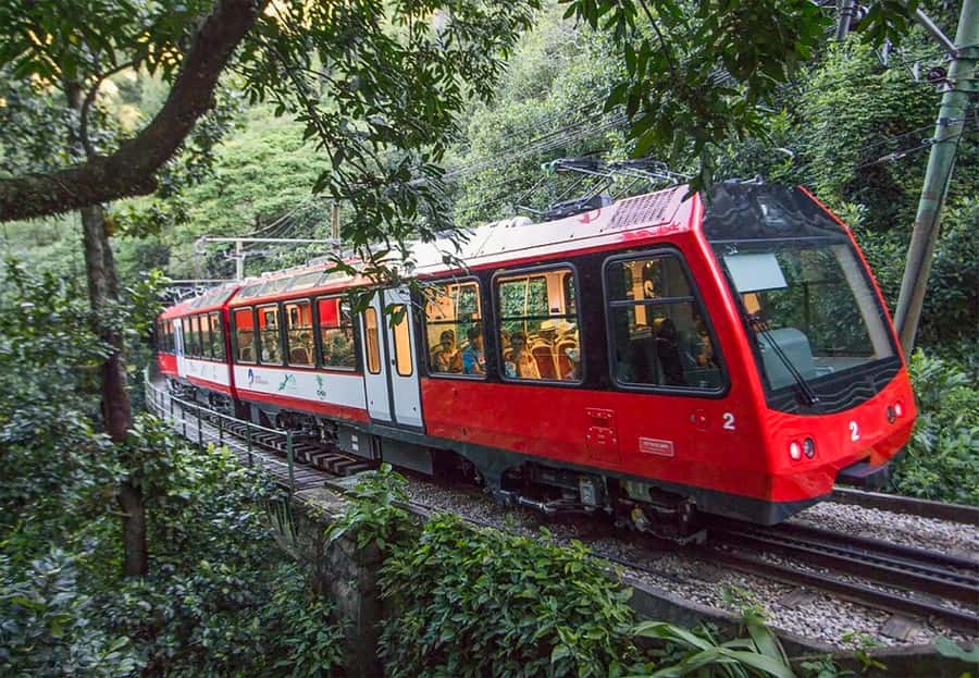Christ the Redeemer Entry Ticket by Corcovado Train - The View Toward Sugar Loaf and Guanabara Bay