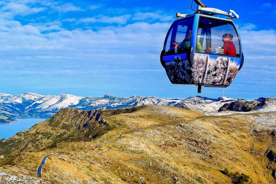Christchurch: Tram, Punt and Gondola Ride Combo Ticket - Taking the Gondola to Port Hills