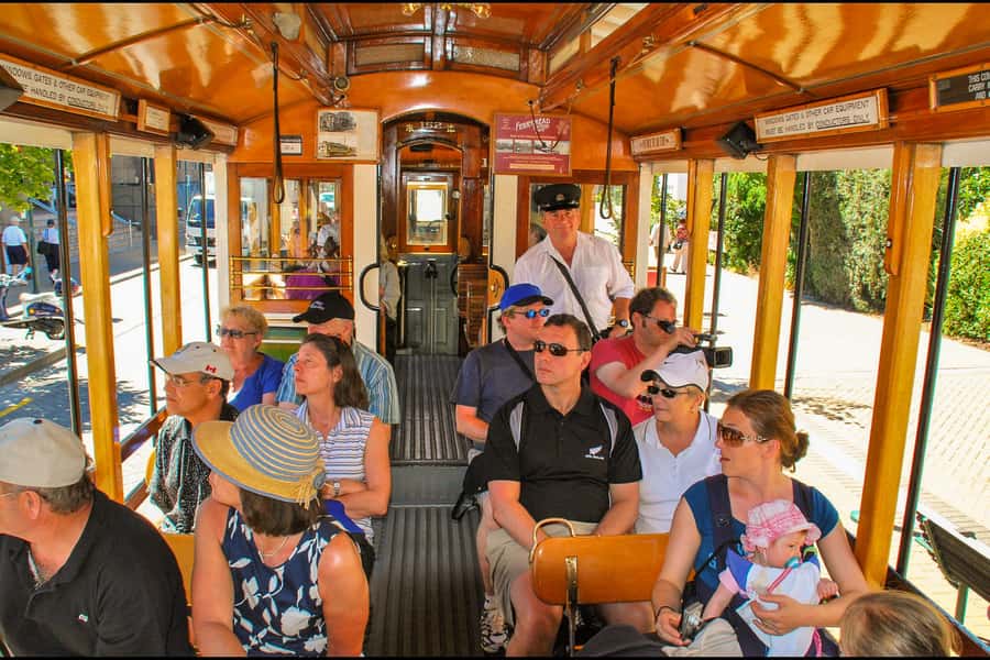 Christchurch: Tram, Punt and Gondola Ride Combo Ticket - Riverside Market, New Regent Street, and the central stops