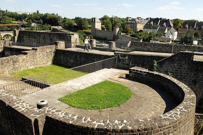 City Train in the old town of Luxembourg - Rives de Clausen, from brewery grounds to nightlife district