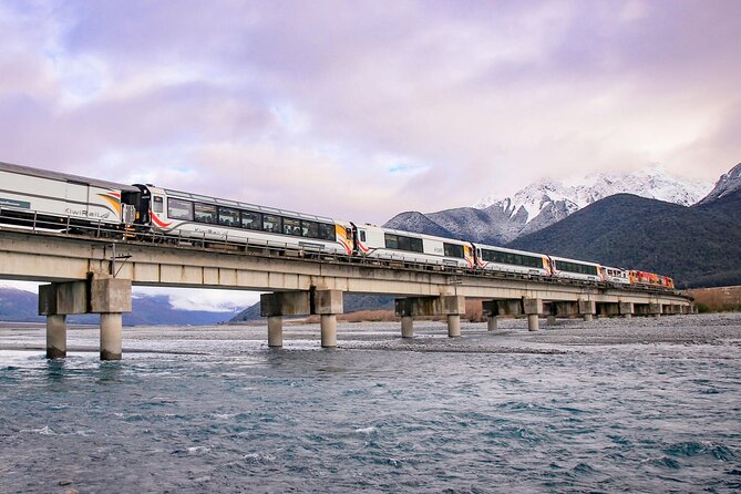 Coastal Pacific Train Journey from Christchurch to Picton - The open-air carriage and onboard comfort