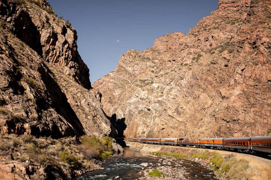 Colorado: All Aboard the Royal Gorge Route Railroad! - The Santa Fe Depot and Happy Endings Caboose Cafe