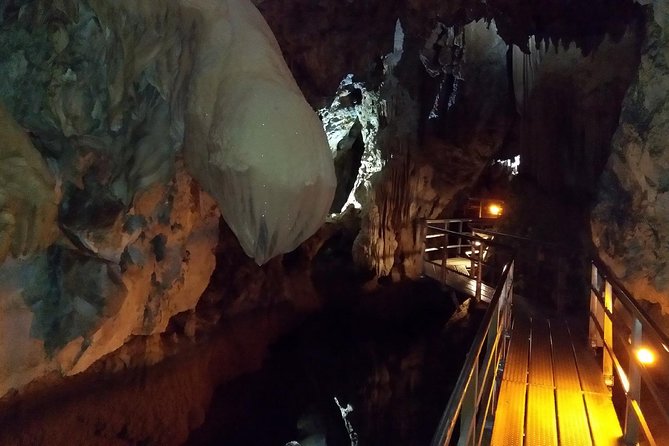 Corinth, Cave of Lakes, Odontotos Railway Private Tour with Greek Lunch Included - Kalavrita lunch: the tour’s most personal pause