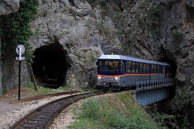 Corinth, Odontotos Train & Kalavryta Private Day Tour from Athens - From Athens to the Corinth Canal in a private Mercedes