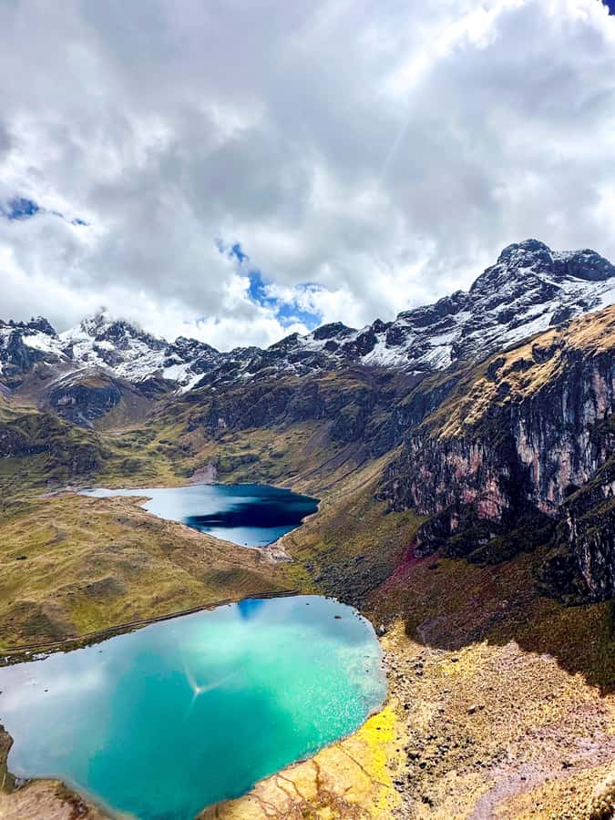 Cusco: 4-Day Lares Trek to Machu Picchu with Panoramic Train - Day 1: Calca, Ancashmarca, Lares Hot Springs, and Blue Lagoon