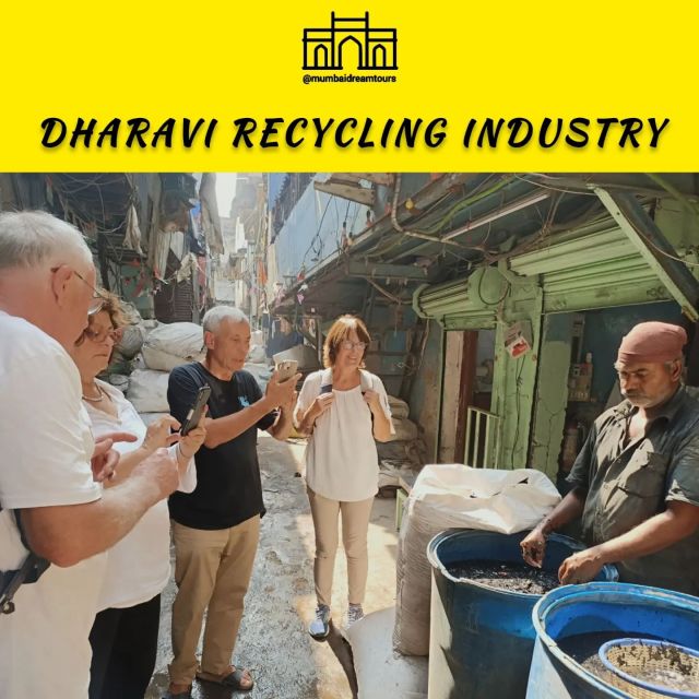 Dabbawaala Dhobi Ghat Dahravi slum With Local Train Ride - Small workshops that make Dharavi work